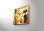 Wallity 2828CS-12 Reloj de Pared Decorativo de Lienzo Multicolor